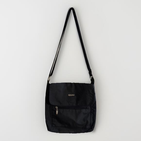 Baggallini Town Bagg 11x11 Crossbody Shoulder Bag Purse Gray - Picture 2 of 6